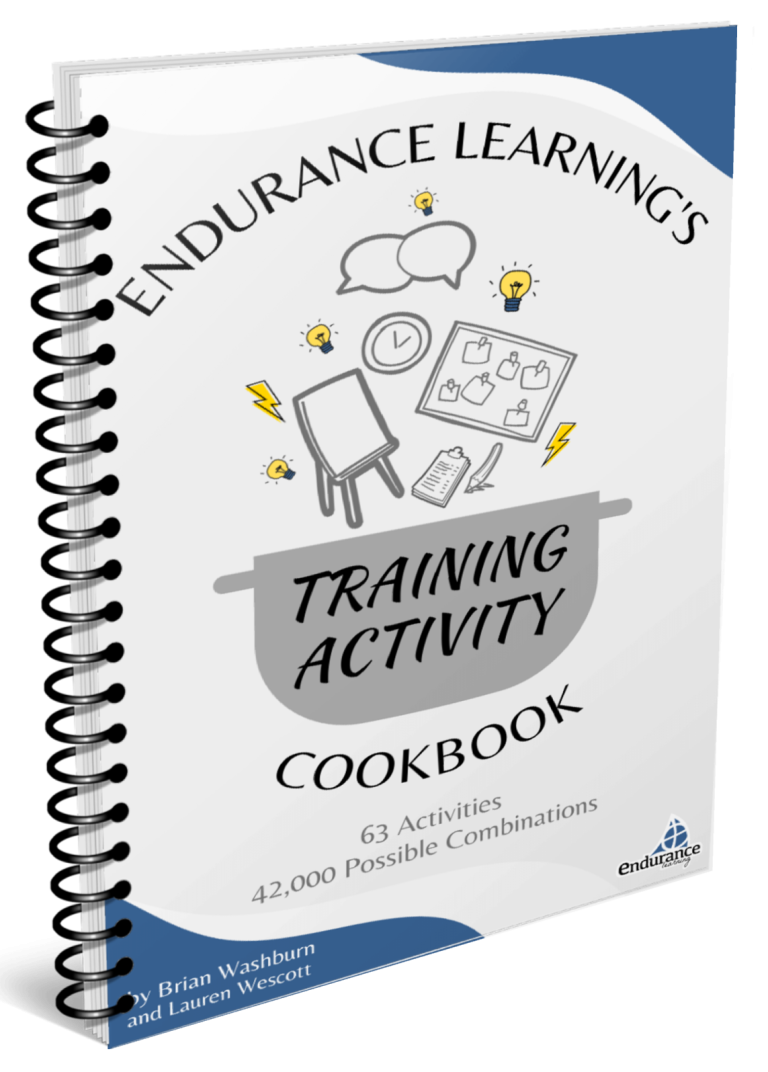 Endurance Learning's Training Activity Cookbook - Best Free L&D Books