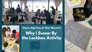 Workplace training activity called the Lockbox Activity