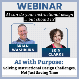 Ai in instructional design - - Free Webinar for Instructional Designers