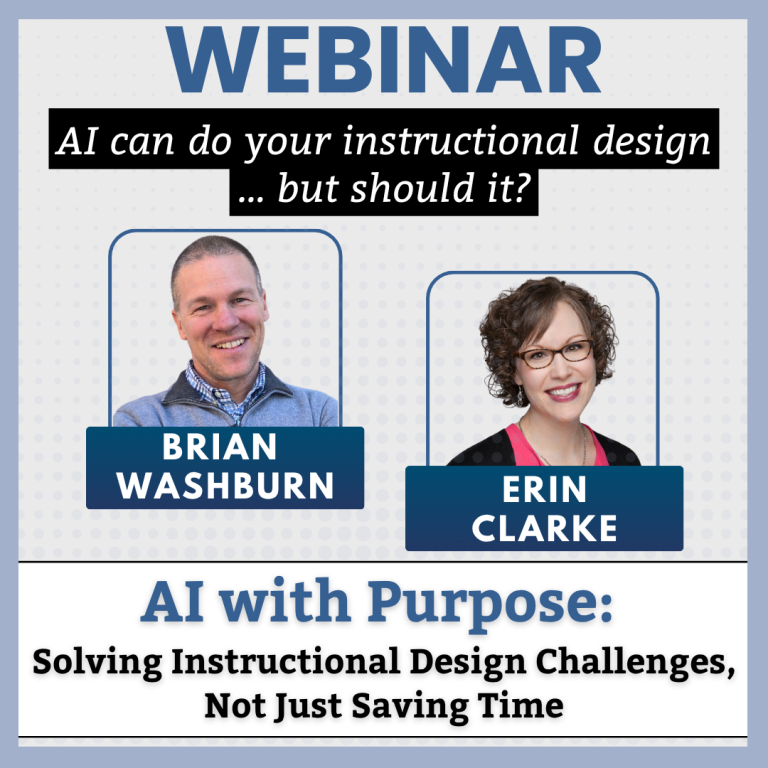 Ai in instructional design - - Free Webinar for Instructional Designers
