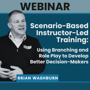 scenario-based instructor-led training