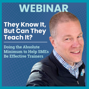 Help SMEs be Effective Trainers